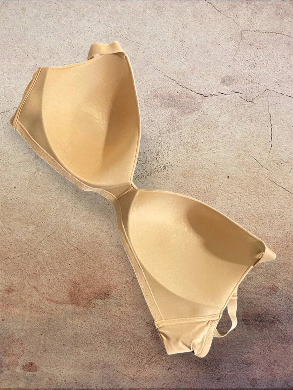 ✨ SKIMS Wireless Form T-Shirt Plunge Bra Neutral Tan 40DD - Picture 8 of 11